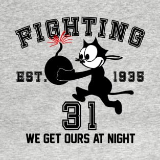 Fighting 31st Front and Back Print T-Shirt